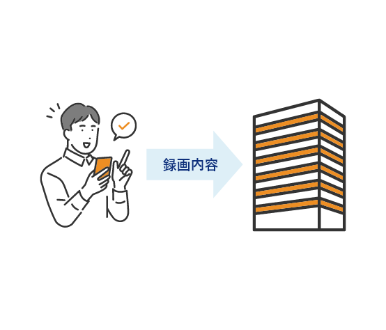 面接を完了する